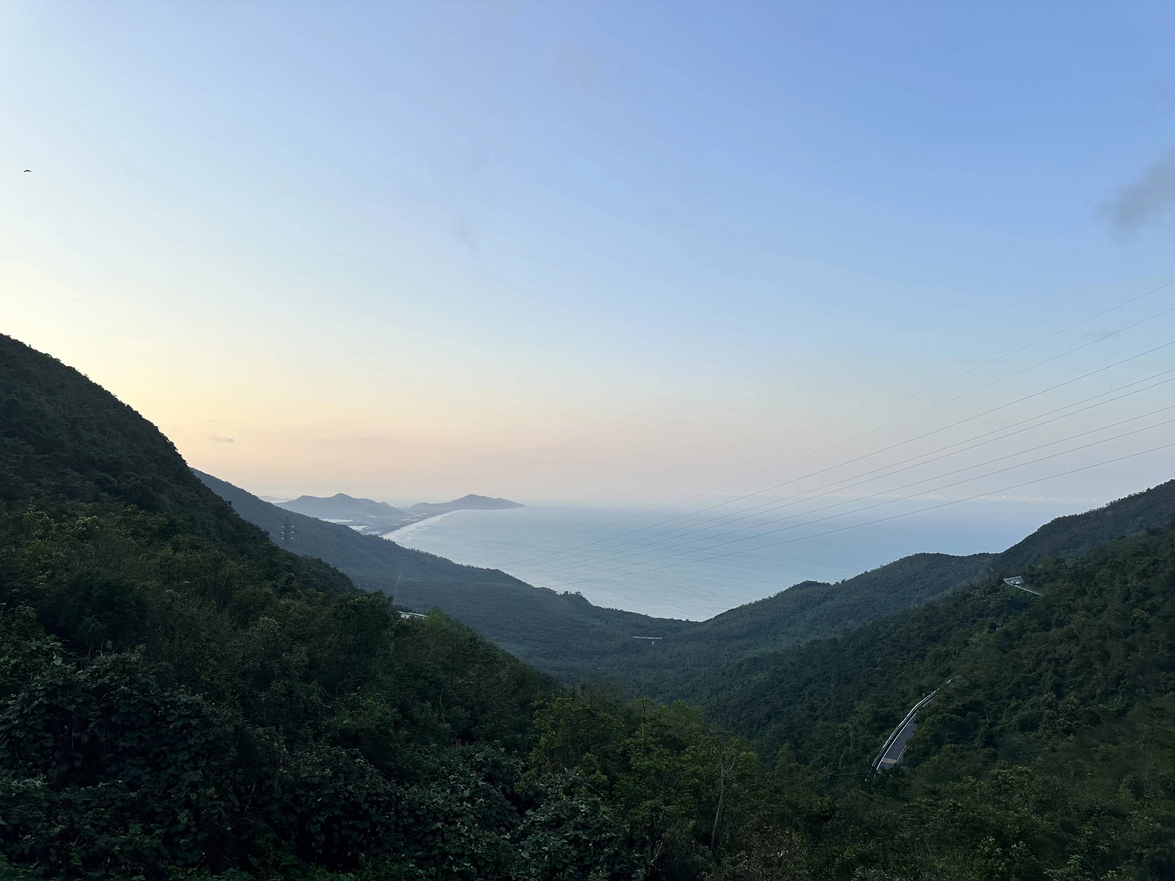 Hai Van Pass winding roads